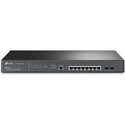 Switch 19" 8 ports PoE 2,5 Giga + 2 SFP+