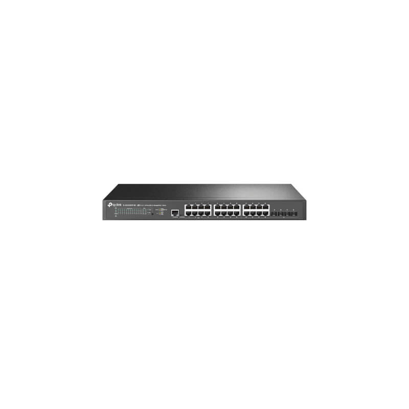 Switch 19" 24 ports 2,5 Giga POE+ 500 W + 4 SFP+