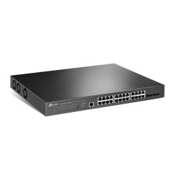 Switch 19" 24 ports 2,5 Giga POE+ 500 W + 4 SFP+