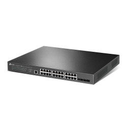 Switch 19" 24 ports 2,5 Giga POE+ 500 W + 4 SFP+